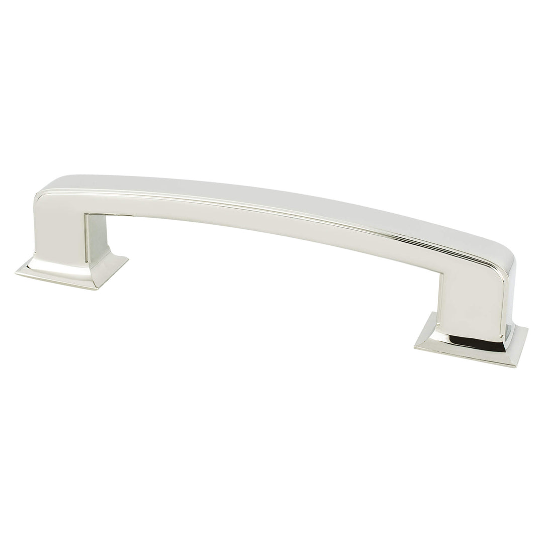 Designers Group Ten 6 inch CC Polished Nickel Hearthstone Pull