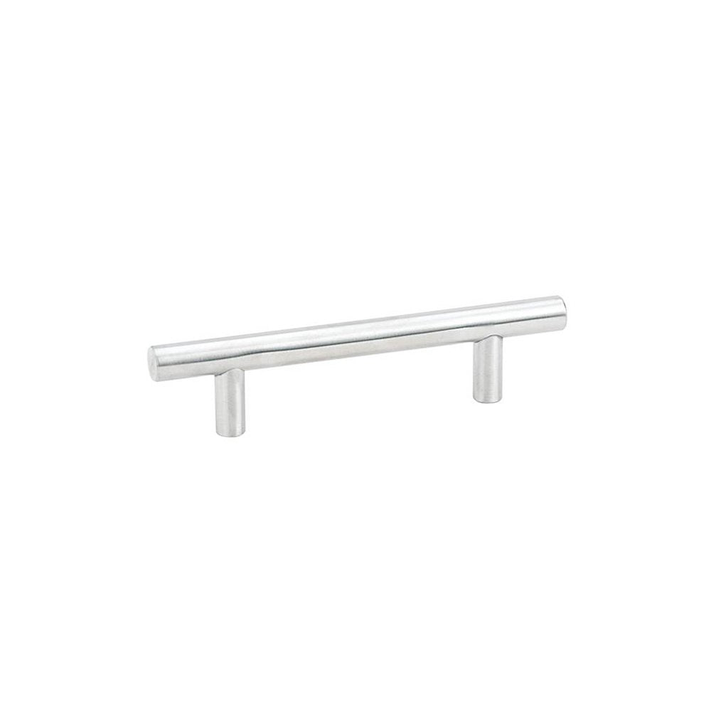 Stainless Steel Various Centers Bar Pull in Brushed Stainless Steel by Emtek