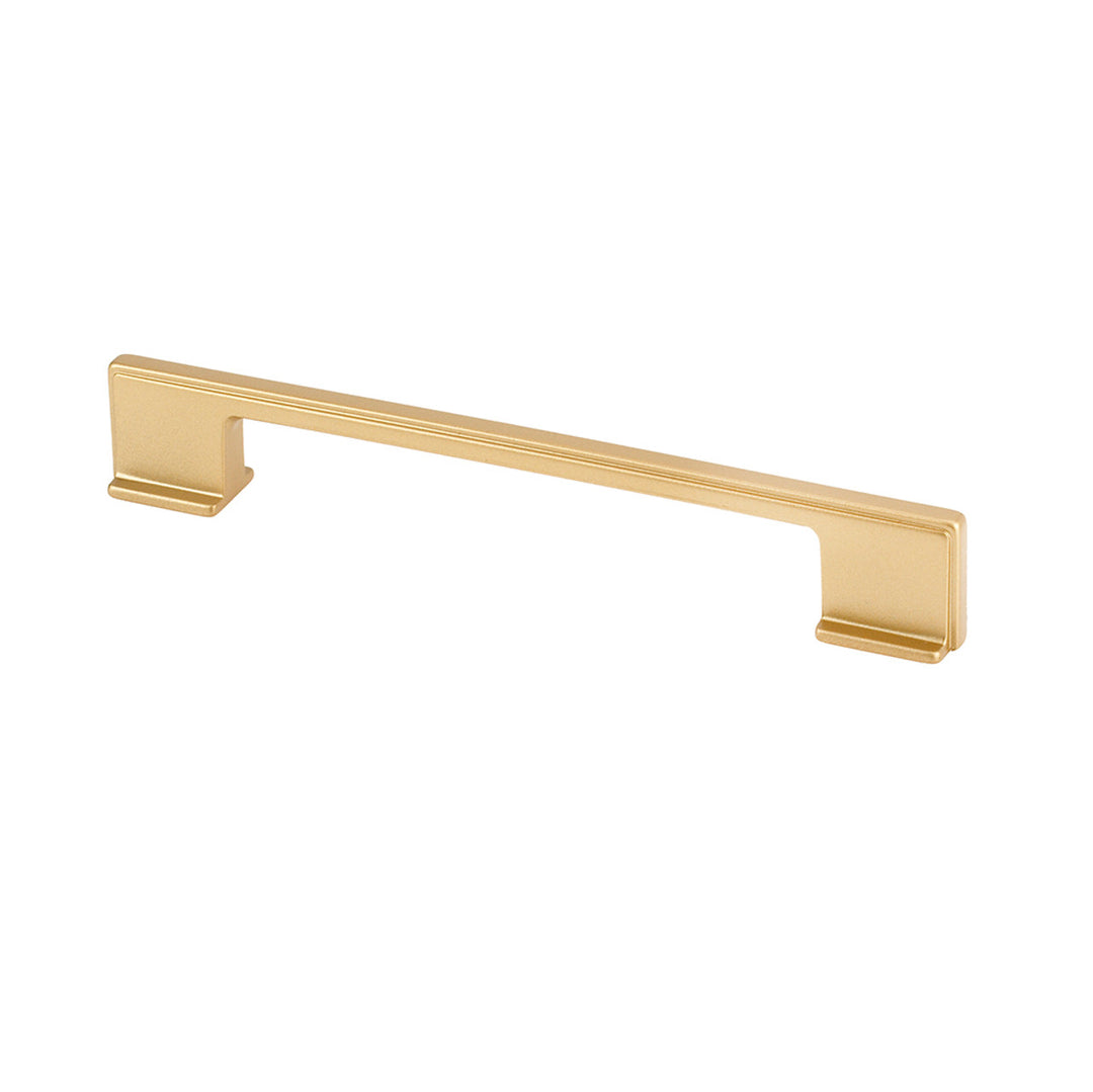 Topex 8-10321601280903: 128 or 160mm cc Italian Thin Square Handle - Matte Brass