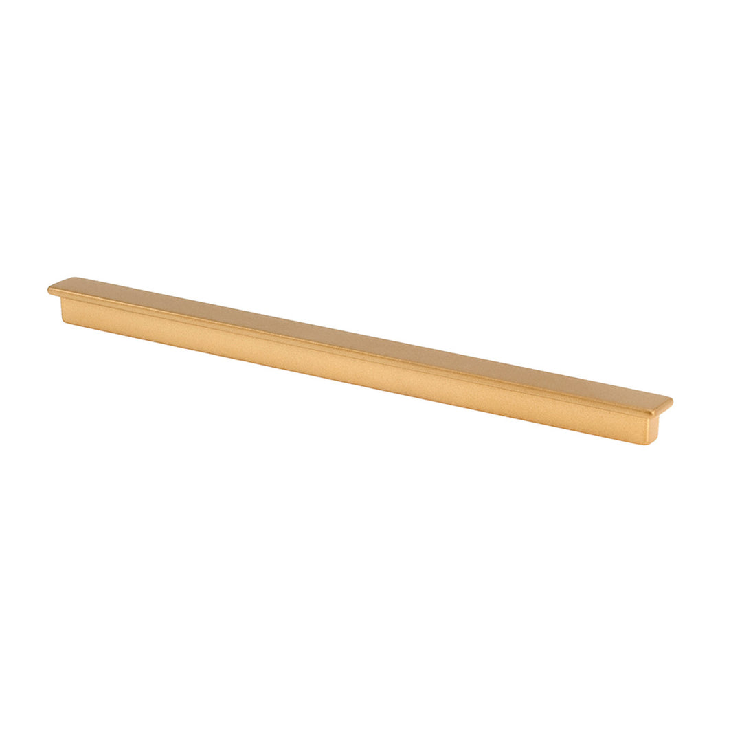 Topex 8-1086641920903: 64/96/128/160 or 192mm cc Italian Long Ruler Cabinet Pull - Matte Brass