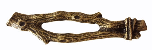 Buck Snort Lodge Decorative Hardware Twigs Cabinet Pull- 2-15/16"CC
