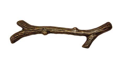 Buck Snort Lodge Decorative Hardware Cabinet Knobs and Pulls Large Twig Pull 6 " CC
