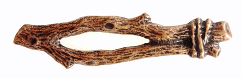 Buck Snort Lodge Decorative Hardware Twigs Cabinet Pull- 2-15/16"CC