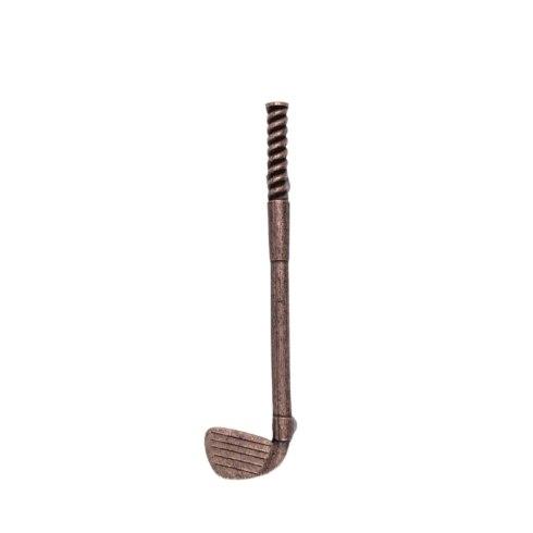 Buck Snort Lodge Decorative Hardware Cabinet Knobs and Pulls Golf Club 6" cc  Facing Left