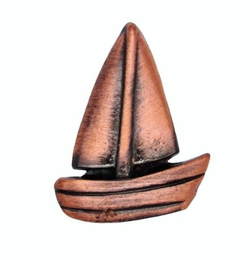 Buck Snort Lodge Decorative Hardware Cabinet Knob Simple Sailboat