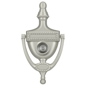 Deltana Architectural Hardware Door Accessories Door Knocker-Viewer, Victorian Rope each