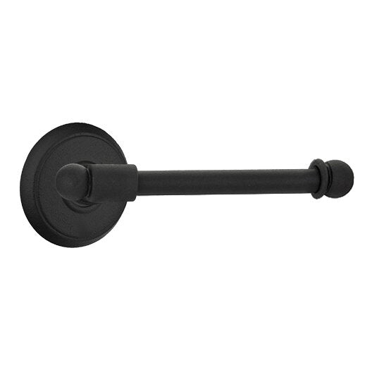 Wrought Steel Collection #2 Round Bar Style Tissue Holder by Emtek