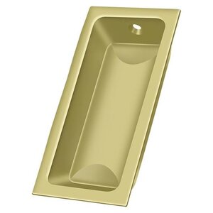 Deltana Architectural Hardware Knobs & Pulls Flush Pull, Large, 3-5/8" x 1-3/4" x 1/2"