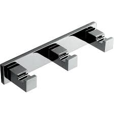 Colombo Design Look Collection Triple Robe-Towel Hook - cabinetknobsonline