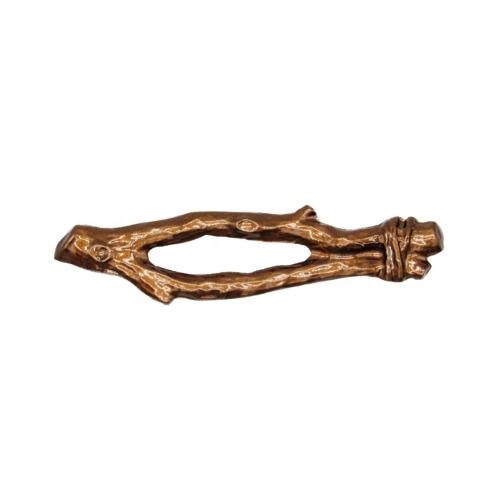 Buck Snort Lodge Decorative Hardware Twigs Cabinet Pull- 2-15/16"CC