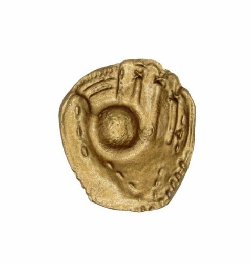 Buck Snort Lodge Decorative Hardware Cabinet Knob Baseball Glove With Ball