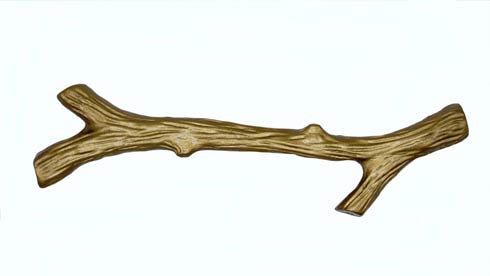 Buck Snort Lodge Decorative Hardware Cabinet Knobs and Pulls Large Twig Pull 6 " CC