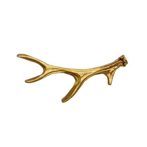 Buck Snort Lodge Decorative Hardware Cabinet Knobs and Pulls 4 pt. Antler Pull