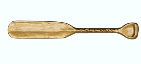 Buck Snort Lodge Hardware Wrapped Cabinet Handle Canoe Paddle 3" CC