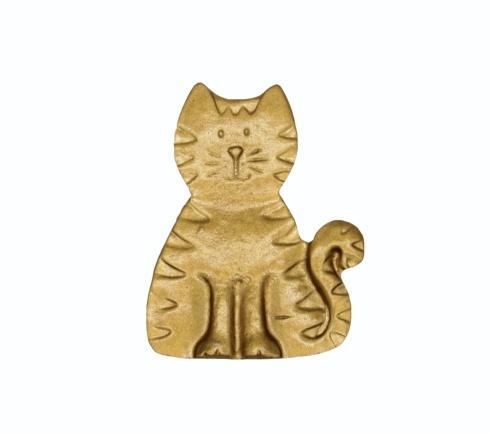 Buck Snort Lodge Decorative Hardware Cabinet Knob Cat
