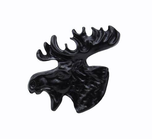 Buck Snort Lodge Hardware Cabinet Knobs Mr.Moosehead - FACING LEFT