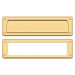 Deltana Architectural Hardware Door Accessories Mail Slot 13 1-8" with Interior Frame