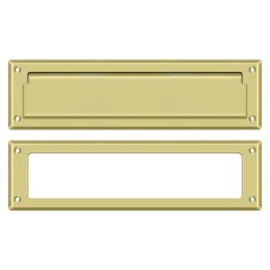 Deltana Architectural Hardware Door Accessories Mail Slot 13 1-8" with Interior Frame