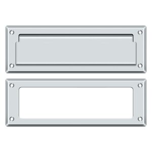 Deltana Architectural Hardware Door Accessories Mail Slot 8 7-8" with Interior Frame