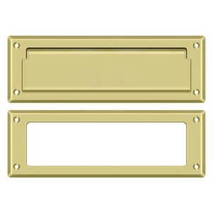 Deltana Architectural Hardware Door Accessories Mail Slot 8 7-8" with Interior Frame