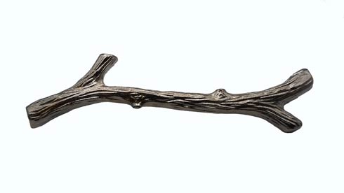 Buck Snort Lodge Decorative Hardware Cabinet Knobs and Pulls Large Twig Pull 6 " CC