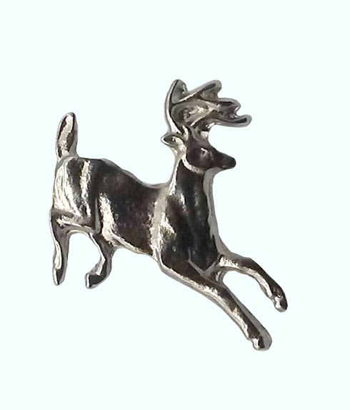 Buck Snort Lodge Decorative Hardware Cabinet Knobs and Pulls Running Whitetail
