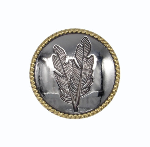 Buck Snort Lodge Decorative Hardware Cabinet Knobs and Pulls Double Feather Knob