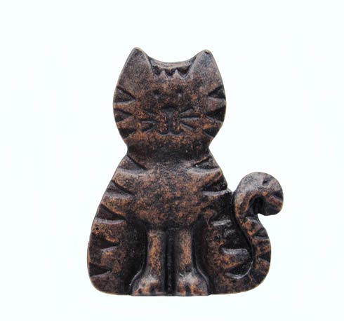 Buck Snort Lodge Decorative Hardware Cabinet Knob Cat