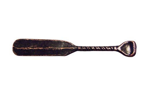 Buck Snort Lodge Hardware Wrapped Cabinet Handle Canoe Paddle 3" CC