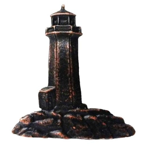Buck Snort Lodge Hardware Cabinet Knob Stand-Alone Lighthouse