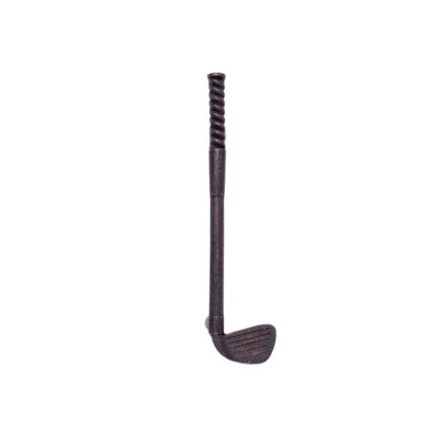 Buck Snort Lodge Decorative Hardware Cabinet Knobs and Pulls Golf Club 6" cc  Facing Right