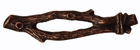 Buck Snort Lodge Decorative Hardware Twigs Cabinet Pull- 2-15/16"CC