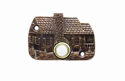 Buck Snort Lodge Decorative Hardware Cabin Door Bell