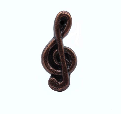 Buck Snort Lodge Decorative Hardware Cabinet Knobs and Pulls Treble Clef