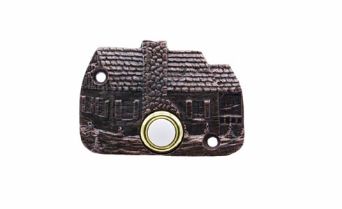 Buck Snort Lodge Decorative Hardware Cabin Door Bell