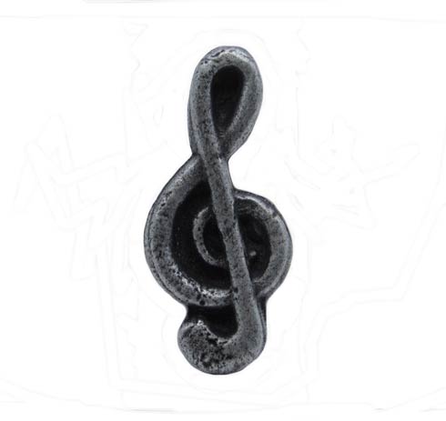 Buck Snort Lodge Decorative Hardware Cabinet Knobs and Pulls Treble Clef