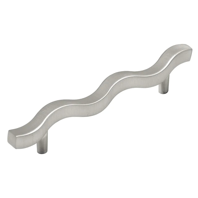 Hickory Hardware 5-1/16 inch (128mm) Metropolis Cabinet Pull-SATIN NICKEL