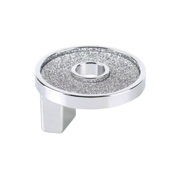 TopEx 1-1/4" (32mm) Swarovski Crystal Round Cabinet Knob (Polished Chrome)