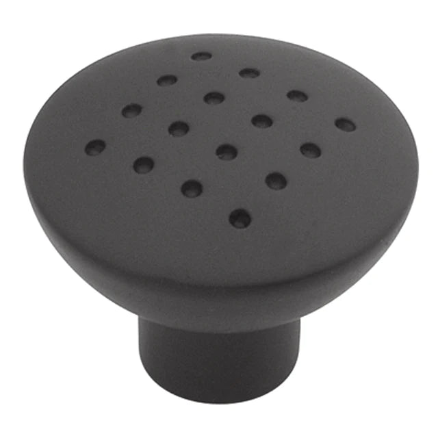 Hickory Hardware 1-1/4 inch (32mm) Metropolis Cabinet Knob-MATTE BLACK
