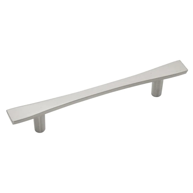 Hickory Hardware 3-3/4 inch (96mm) Metropolis Satin Nickel Cabinet Pull