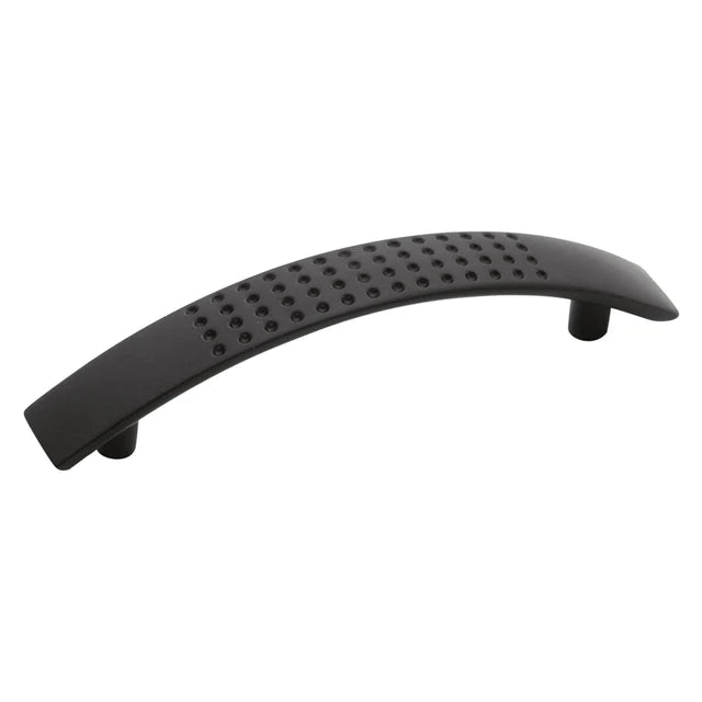 Hickory Hardware 3-3/4 inch (96mm) Metropolis Cabinet Pull- MATTE BLACK
