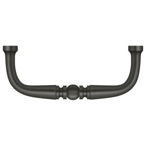 Deltana Architectural Hardware Knobs & Pulls Wire Pull, Traditional, 3 1-2" CC