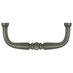 Deltana Architectural Hardware Knobs & Pulls Wire Pull, Traditional, 3 1-2" CC