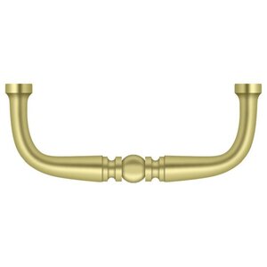 Deltana Architectural Hardware Knobs & Pulls Wire Pull, Traditional, 3 1-2" CC