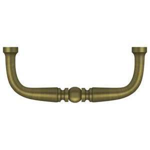Deltana Architectural Hardware Knobs & Pulls Wire Pull, Traditional, 3 1-2" CC
