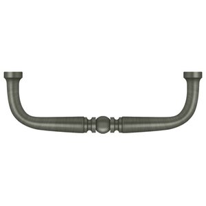 Deltana Architectural Hardware Knobs & Pulls Wire Pull, Traditional, 4" CC