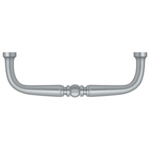 Deltana Architectural Hardware Knobs & Pulls Wire Pull, Traditional, 4" CC