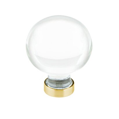 1 1/4" Diameter Bristol Knob  by Emtek-CRYSTAL