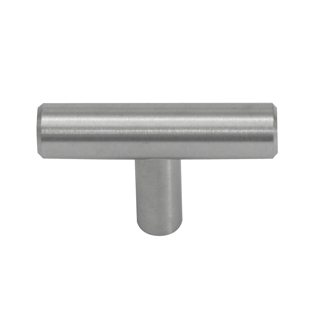 Stainless Steel Collection 2" Long Stainless Steel T-Bar Knob by Laurey Hardware