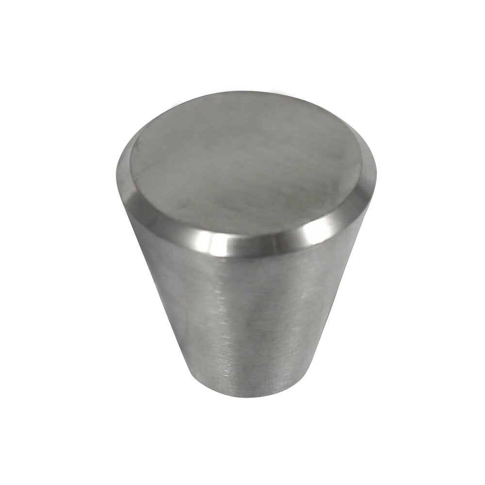 Stainless Steel Collection 1 1/4" Stainless Steel Cone Knob by Laurey Hardware